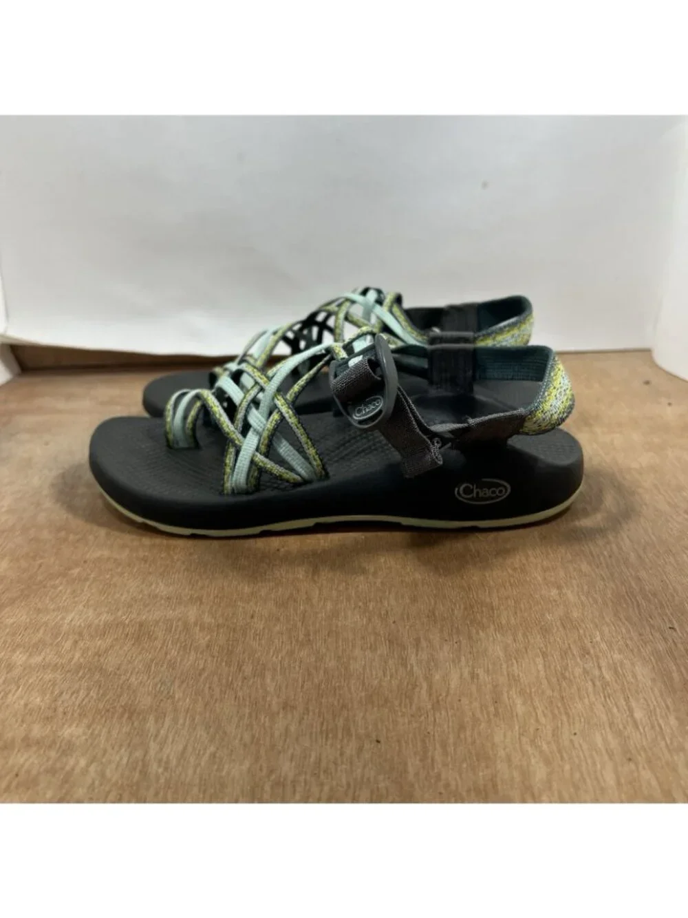Chaco Women’s Size 8 Waterproof Hiking Sandals Blue Strappy